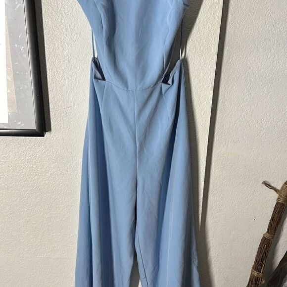 Do + Be Size small Light Blue jumpsuit - Picture 3 of 6